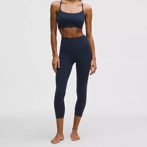 lululemon Align High-Rise Crop 23" - True Navy - Size 4